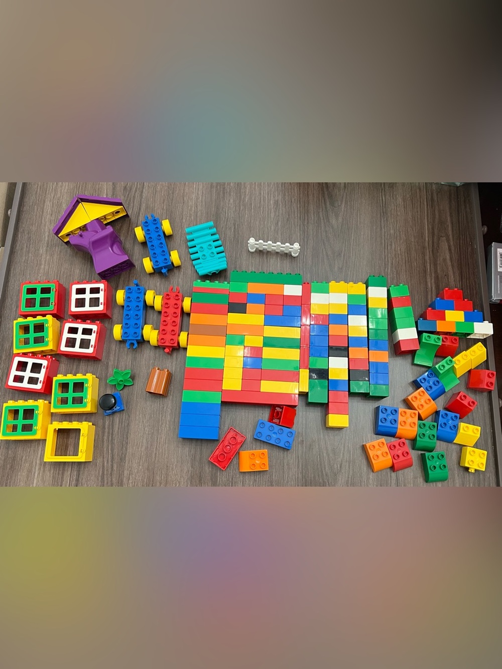 Lego duplo Colorful Interlocking Building Blocks Set - Multicolor